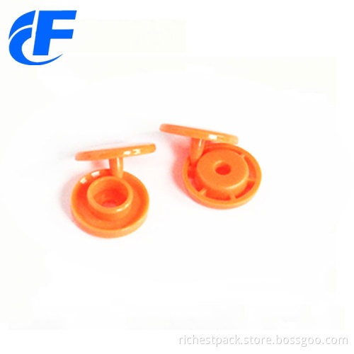 Colorful Plastic Prong Snap Button For Non-woven Bags